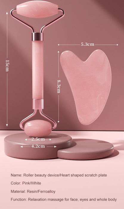 Roller for Face, Neck, Eye Resin Facial Massage Instrument - Eclaya