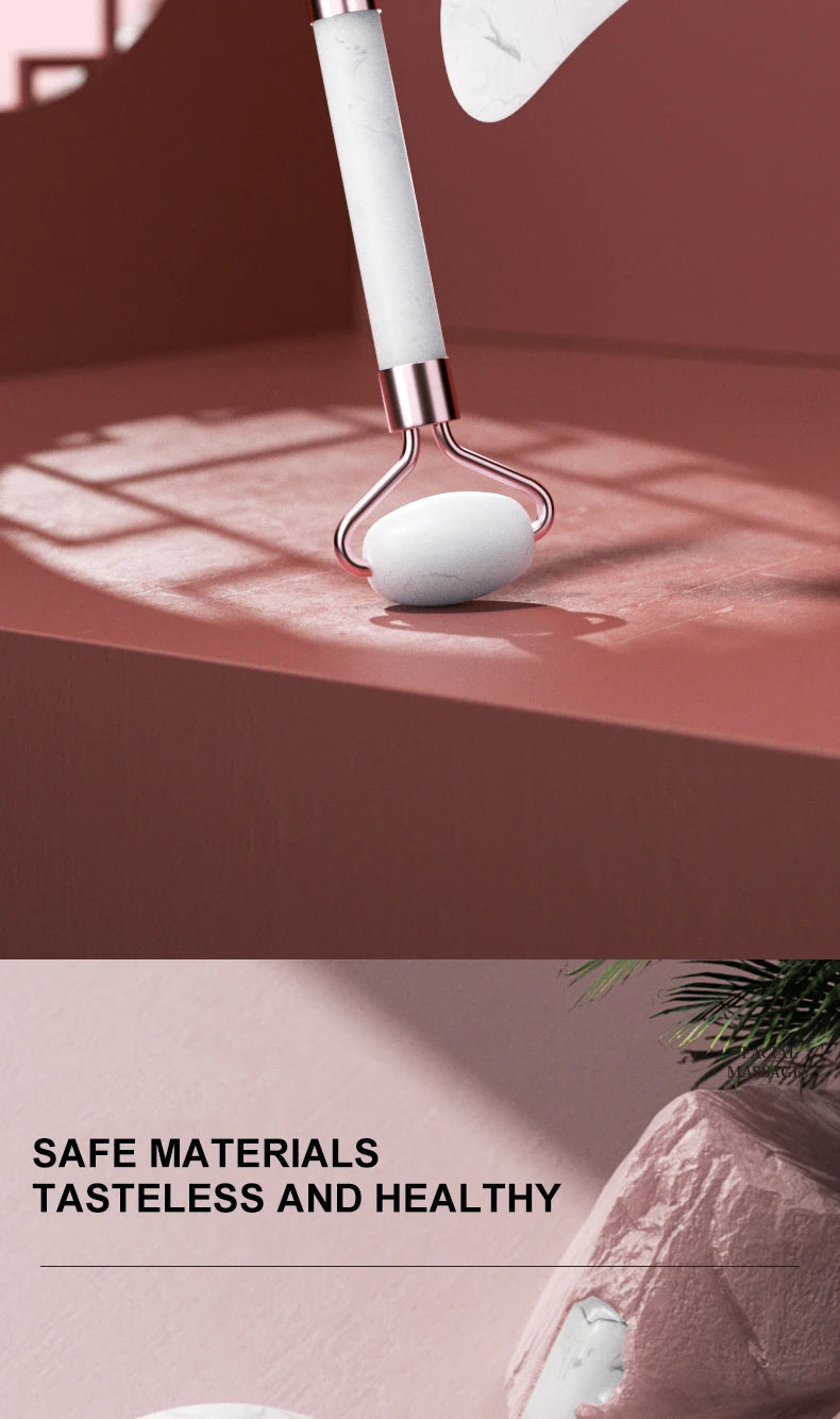 Roller for Face, Neck, Eye Resin Facial Massage Instrument - Eclaya