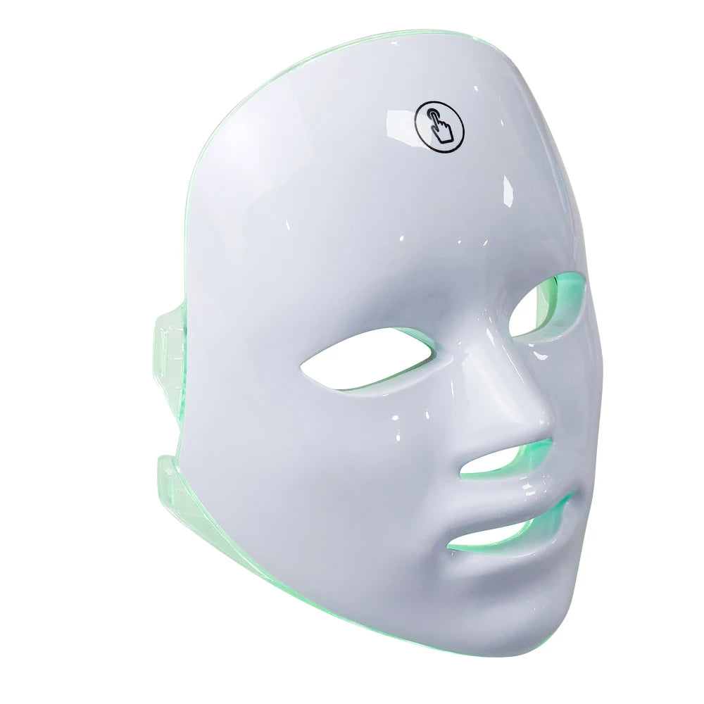 7 Colors Face Skin Rejuvenation Acne LED Facial Mask - Eclaya