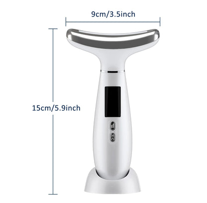 Appareil de lifting facial EMS à 7 modes de lumière pour raffermissement de la peau électrique