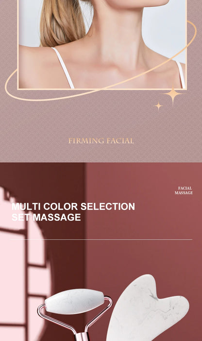 Roller for Face, Neck, Eye Resin Facial Massage Instrument - Eclaya